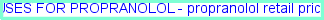 Propranolol inderal